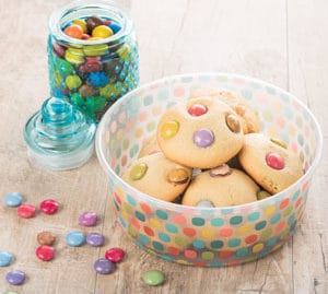 huiles et olives, cookies smarties huile d'olive