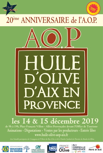 Fête de l'AOP Huile d'olive d'Aix en Provence