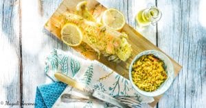 Recette poisson mariné aux notes ensoleillées huile d'olive goût subtil barbecue facebook
