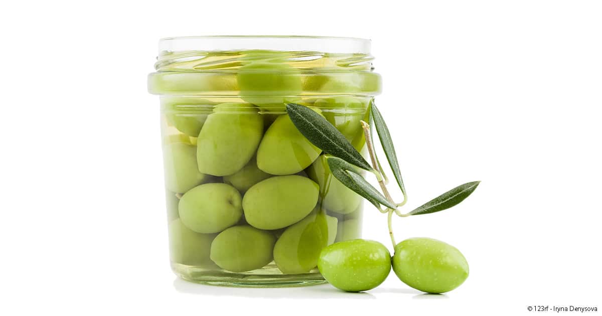 La préparation des olives - Gamm vert