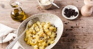 recette-risotto-pomme-de-terre-poudre-olive-noire-huile-olive-france