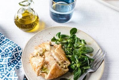 huiles et olives, recettes, petits paniers de poisson