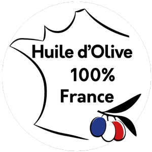 Logo huile d'olive 100% France