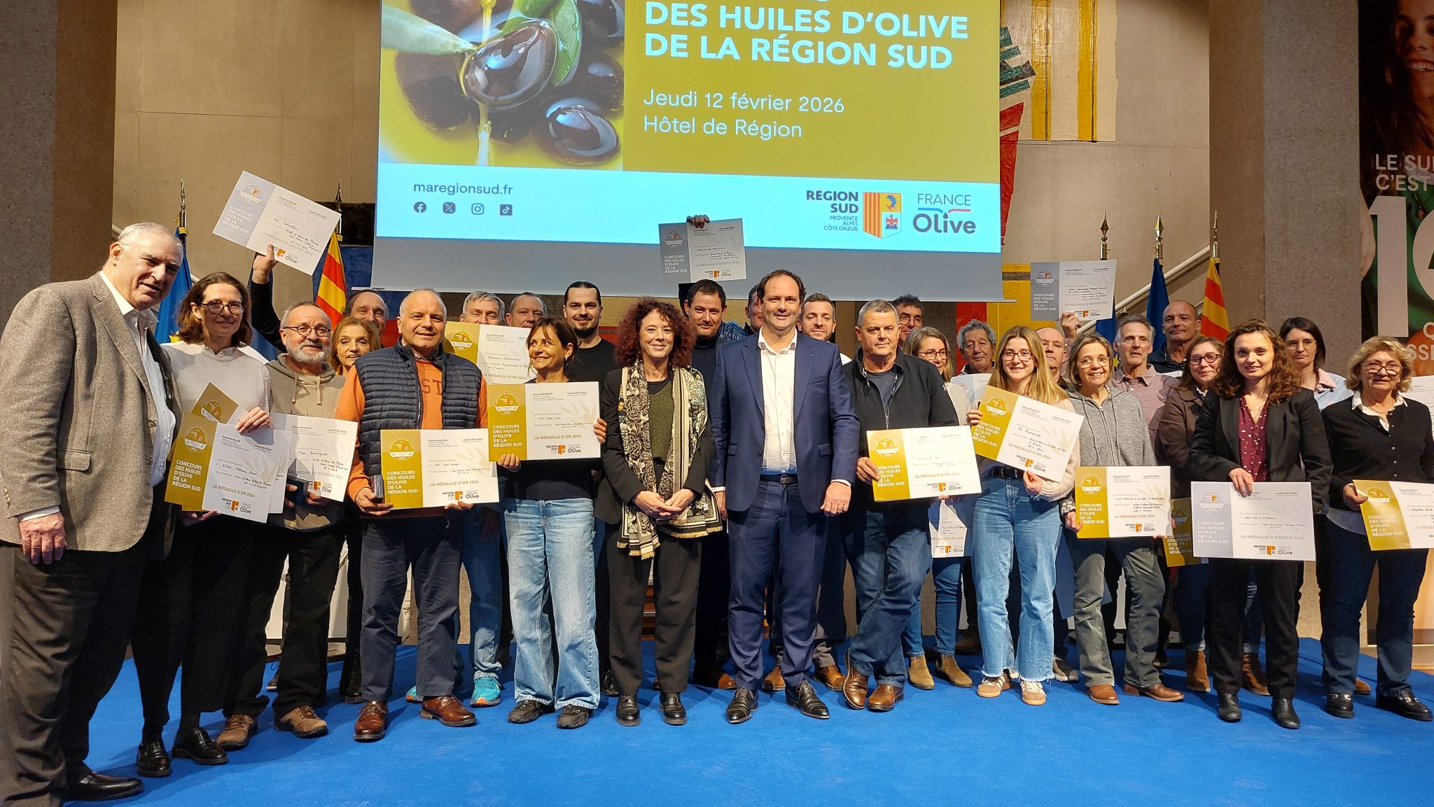 Moulins et domaines médaillés