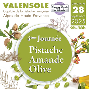 4e journée de la pistache, de l'amande et de l'olive à valensole en septembre 2025