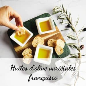 Huiles et Olives, dégustation, les huiles d'olive variétales françaises
