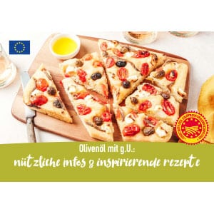 Rezeptehefte und nützliche infos über Olivenöl mit g.U.