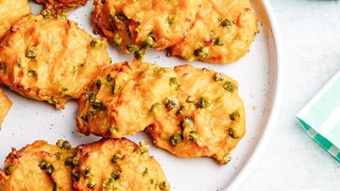 huiles et olives, recette de cookies salés carotte-petits pois