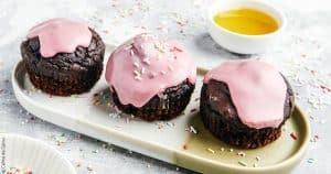 huiles et olives, recette de cupcake rouge au chocolat