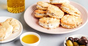 huiles et olives, recette de scones au laguiole et olives noires ou vertes