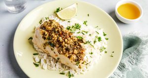 huiles et olives, recette de thon mi cuit en croute d'herbes (thym, romarin, ciboulette) et huile d'olive