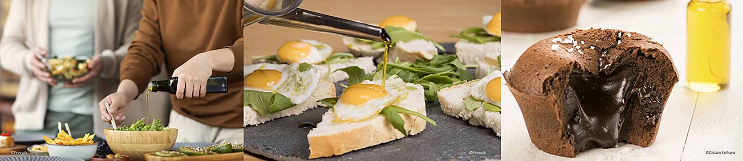 Cuisine facile à l'huile d'olive