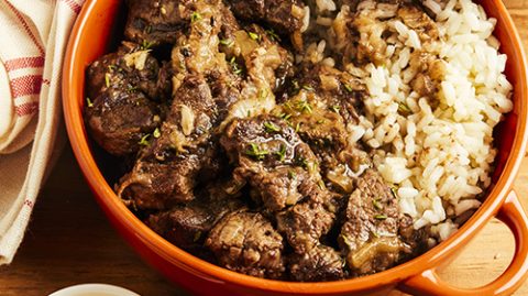 Recette de gardiane de boeuf ou de taureau à l'huile d'olive