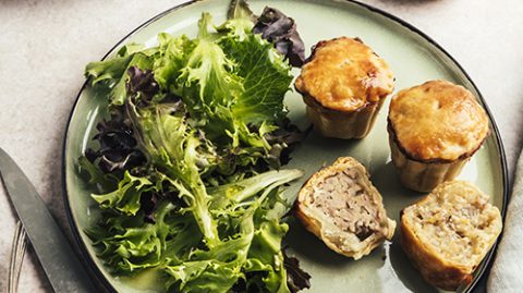 Recette de petits pâtés nîmois à l'huile d'olive de Nîmes AOP