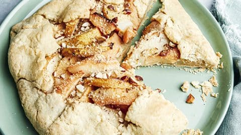 recette de Tarte rustique poires, coings et huile d’olive de provence AOP